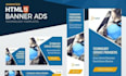 design animated HTML5 banner ads