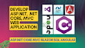 be your asp dot net developer for web application