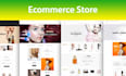 create a professional wordpress ecommerce website or woocommerce store