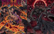 draw dark art anime t shirt design or merch