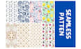 create pattern,seamless pattern design,monogram pattern