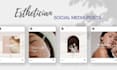 design aesthetic, chic and classy instagram canva templates