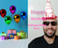 wish happy birthday with crazy dance