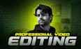 do professional video editing for youtube and social media