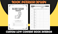 create ready to publish low content kdp interior journal, logbook, planner
