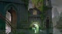 draw game concept art background and environment