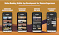 develop appointments, booking website with a mobile app