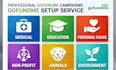 write gofundme, set up and launch crowdfunding fundraising campaign