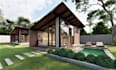 design and  3d render tiny houses and shipping container  houses