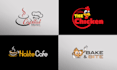 create attractive restaurant, fast food, cafe, takeaways and juice bar logo