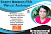 be expert amazon fba virtual assistant and amazon product sourcing expert
