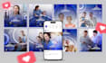 create instagram branding kit design