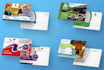 design eddm business mailer or postcard flyer and business fliers