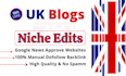 do contextual backlinks niche edits link insertions on ebizz UK blog