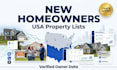 provide updated USA new homeowners lists