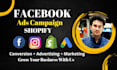 setup and optimize shopify facebook ads campaign