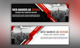 design a professional web banner, header, ads, cover