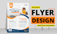 create professional flyer design in just 4 hours