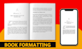 do book formatting and layout design for kdp