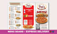 restaurant menu design, food menu, price list, print menu, digital menu design