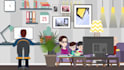 make credit repair service explainer animated promo video