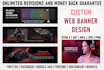 do shopify store banner or any web banner design in 5 hours