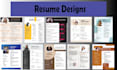design or enhance your CV and resume in any language