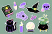create cute sticker design, minimalistic illustration