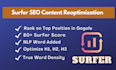 reoptimize existing content using surfer SEO