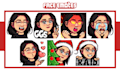 create custom chibbi face or character emotes for streamers
