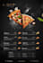 design professional food poster and menu for restaurants