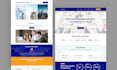 do UI UX design for figma websites, figma landing pages, website mockup design