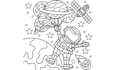 illustrate kdp coloring book pages for kids and adults