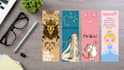 design  cute  beautiful bookmarks for you
