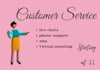 represent your business with distinguished customer service
