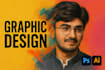 do any graphic design photoshop adobe illustrator digital art