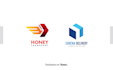 design trucking, logistics, cargo and delivery logo