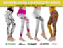create unique legging or hoodie and yoga pant and t shirts