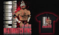 create pro wrestling apparel artwork for your merch