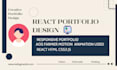 create personal business portfolio reactjs,nextjs  responsive