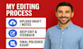 edit and perfect your personal statement or statement of purpose