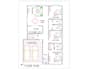 draw residential house floor plan for real estate agents
