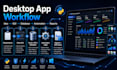 build custom python desktop software, dashboards and automation tools