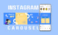 design attractive instagram carousel post