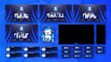 do cool animated twitch overlay package for twitch stream, twitch logo design