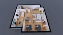 do 3d floor plan 3d modeling and rendering by an architect