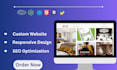 be your react js website developer and custom web design