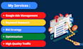 create, manage top performing google ads campaigns in german