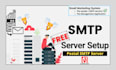 setup postal SMTP server to send unlimited business emails