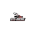 design a kart racing logo with a panda